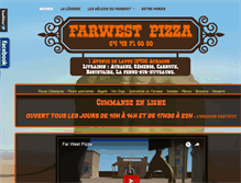 Tablet Screenshot of farwestpizza.com